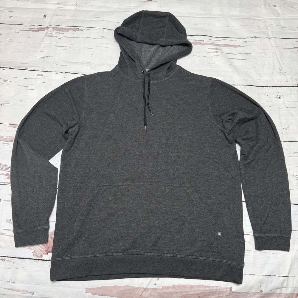 Free Fly Charcoal Grey Pullover Hoodie - Men's Size M